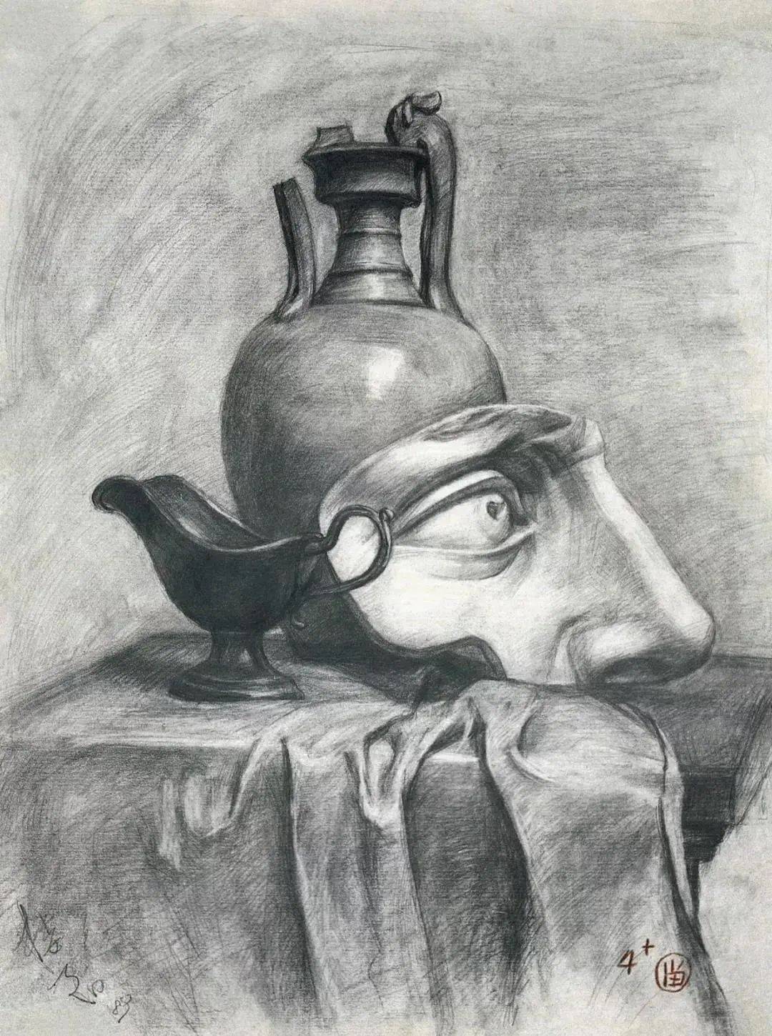 时代背景下的素描艺术探索及其影响