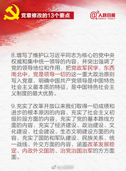 党章最新修改重磅揭晓，新时代指引下的党章修订！
